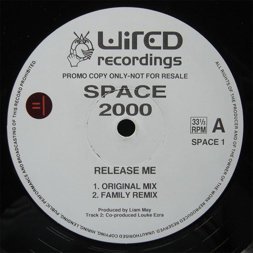 Space 2000 : Release Me (12", Promo)