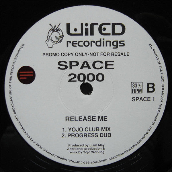 Space 2000 : Release Me (12", Promo)