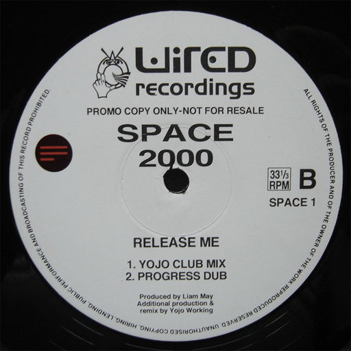 Space 2000 : Release Me (12", Promo)