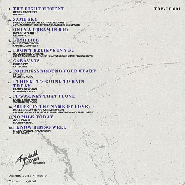 Barbara Dickson : After Dark (CD, Album)