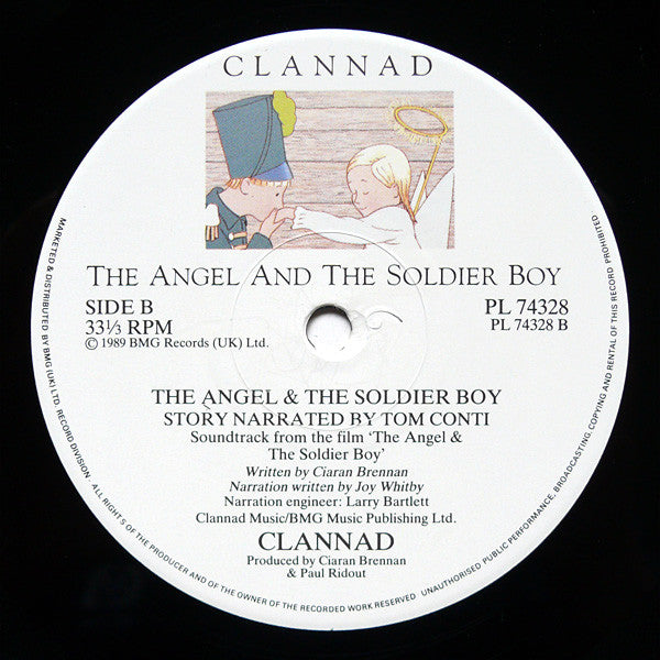 Clannad Narration By Tom Conti : The Angel And The Soldier Boy (LP, Album)