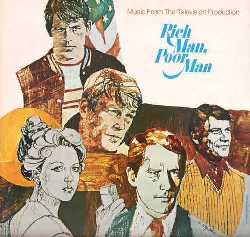 Alex North : Rich Man, Poor Man (Music From The Television Production) (LP, Album)