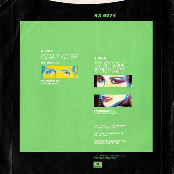 Vicious Pink : Cccan't You See (Re-mixxx) (7", Single)