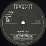 Modern Talking : Brother Louie (Extended Version) (12")