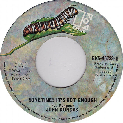 John Kongos : He's Gonna Step On You Again (7", Single)