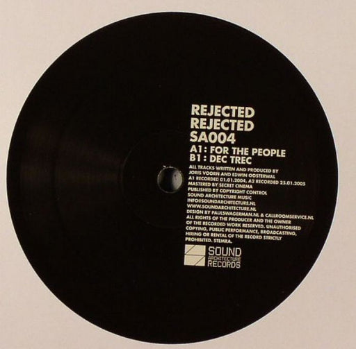 Rejected : Rejected (12")