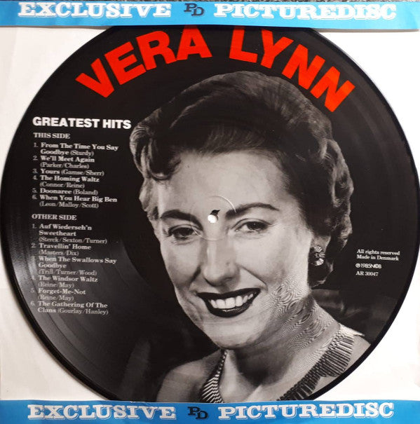 Vera Lynn : Greatest Hits (LP, Comp, Pic)