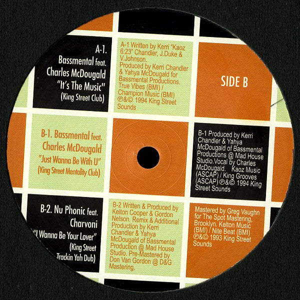 Kerri Chandler : House Legends (Sampler EP1) (12", EP, Smplr)