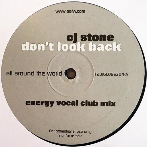 CJ Stone : Don't Look Back (2x12", Promo)
