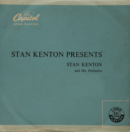 Stan Kenton And His Orchestra : Stan Kenton Presents (10", Album)