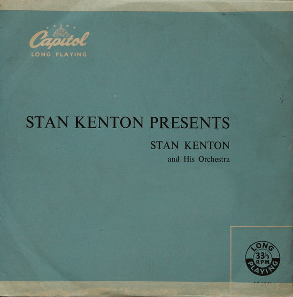 Stan Kenton And His Orchestra : Stan Kenton Presents (10", Album)