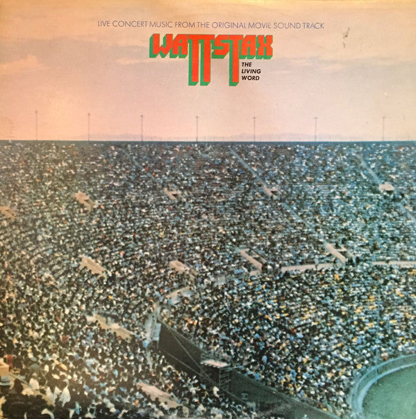 Various : Wattstax: The Living Word (2xLP, Album)