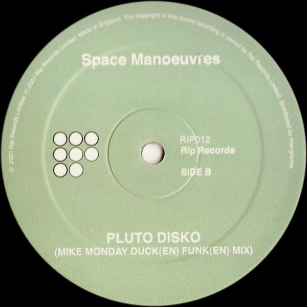 Space Manoeuvres : Pluto Disko (12")