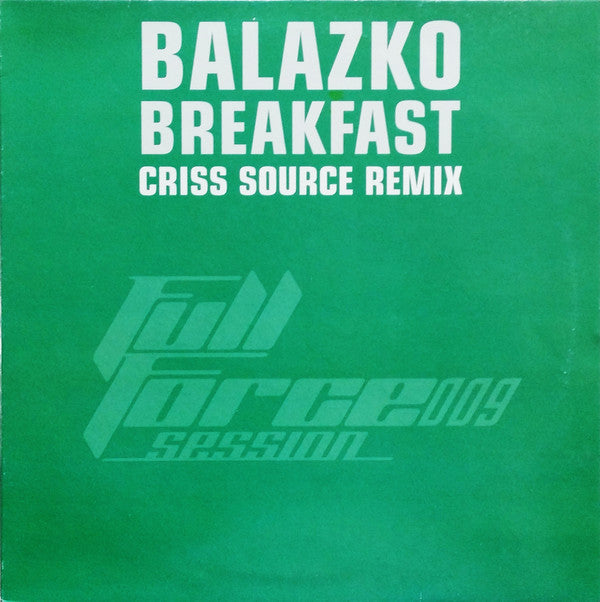 Balazko : Breakfast (12")
