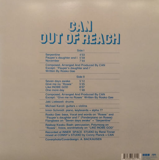 Can : Out Of Reach (LP, Album, RE, RM, 180)