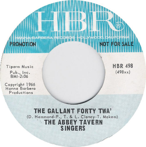 The Abbey Tavern Singers : Off To Dublin In The Green (7", Promo)