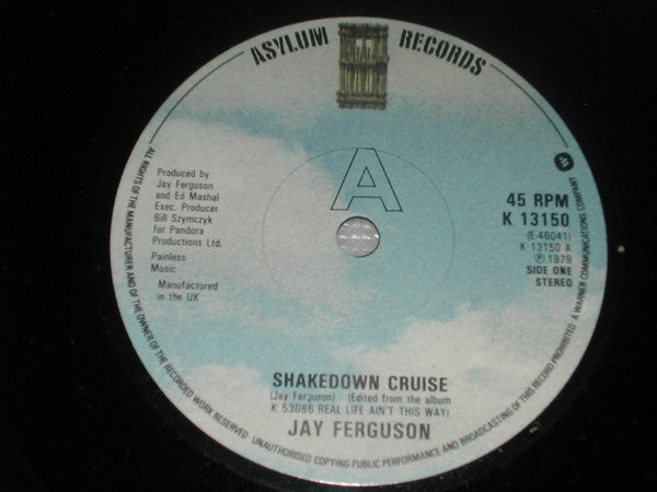 Jay Ferguson : Shakedown Cruise / City Of Angels (7")