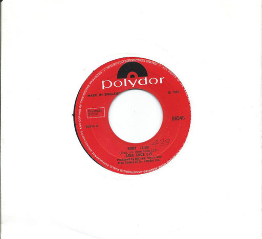 Area Code 615 : Ruby (7", Single)
