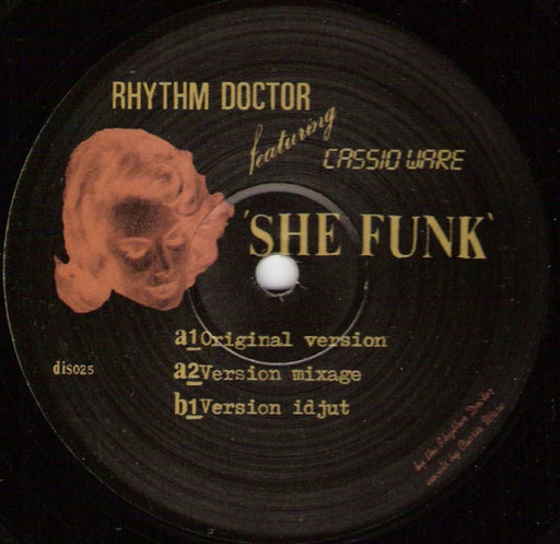 Rhythm Doctor Featuring Cassio Ware : She Funk (12")