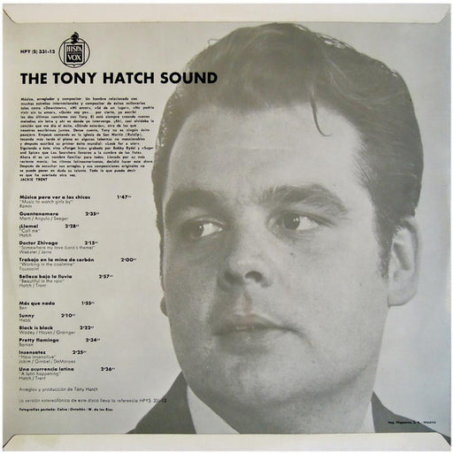 The Tony Hatch Sound : The Tony Hatch Sound (LP)