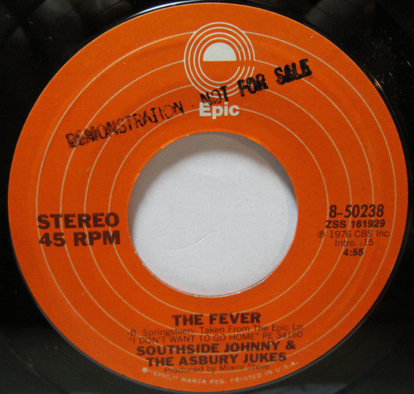 Southside Johnny & The Asbury Jukes : I Don't Want To Go Home (7")