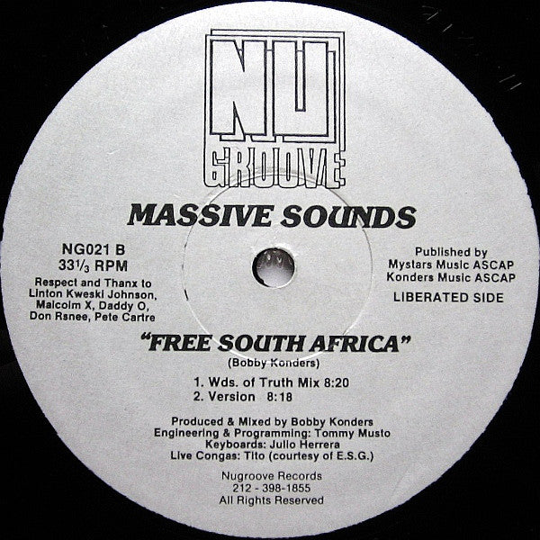 Massive Sounds : Ruff & Massive (12")