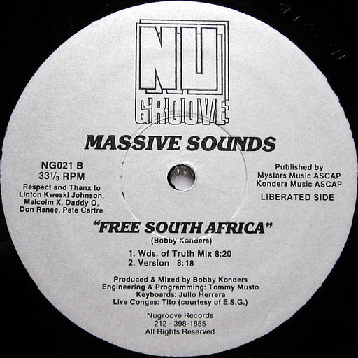 Massive Sounds : Ruff & Massive (12")