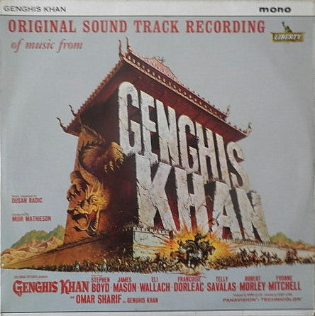 Dusan Radic* : Genghis Khan - Original Sound Track Recording (LP, Album)
