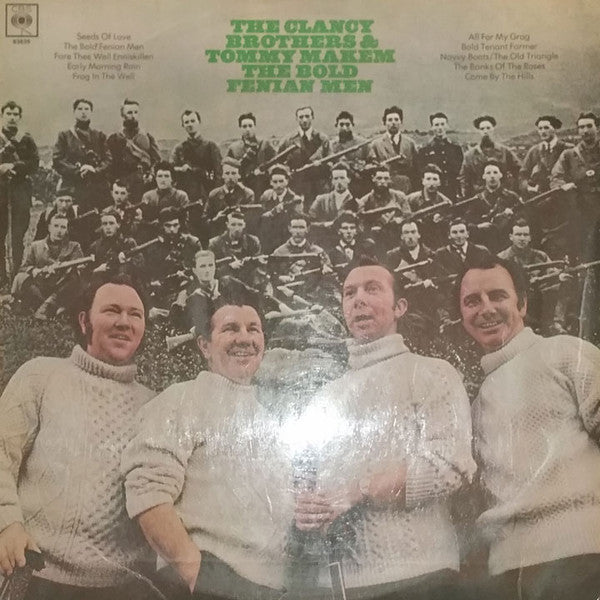The Clancy Brothers & Tommy Makem : The Bold Fenian Men (LP, Album)