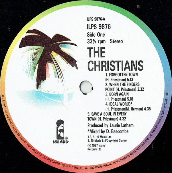 The Christians : The Christians (LP, Album, Gat)