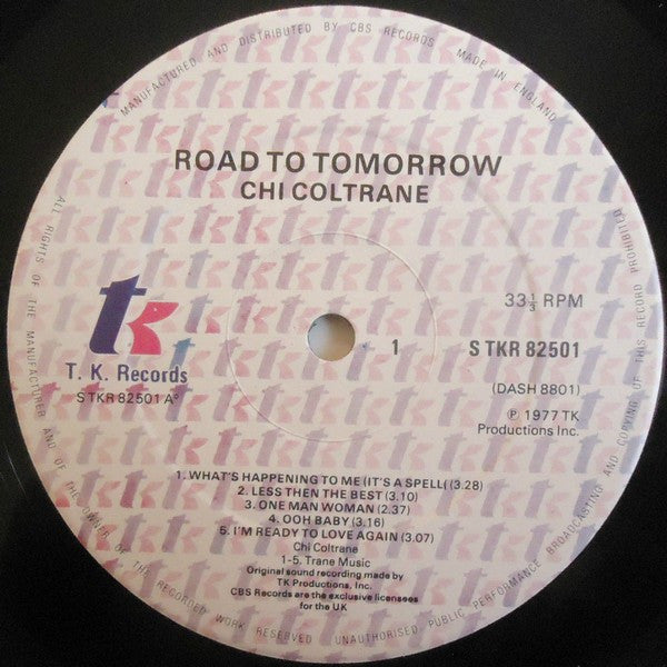 Chi Coltrane : Road To Tomorrow (LP, Album)