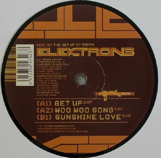 Elektrons (2) : The Get Up EP (12", EP)
