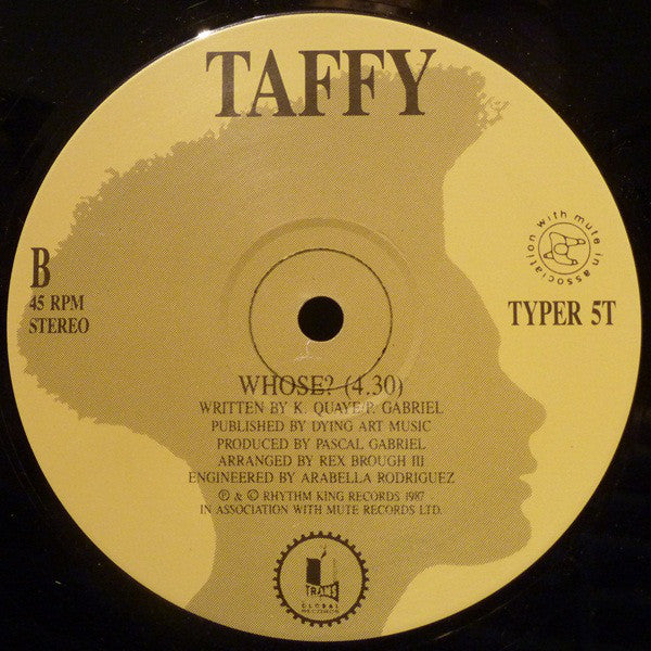 Taffy : Step By Step (Moore Heavenly Mix) (12")