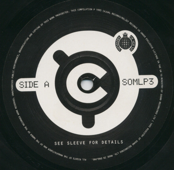 Various : Cajual Relief (The Future Sound Of Chicago) (3x12", Comp)