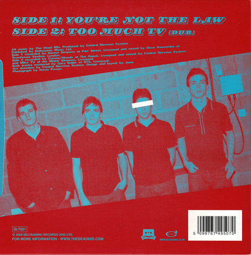 The Dead 60's* : You're Not The Law (7", Red)