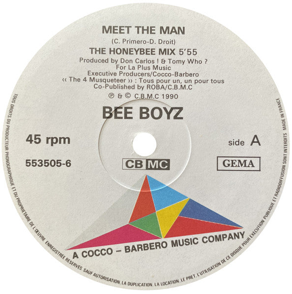 Bee Boyz : Meet The Man (12", Single)