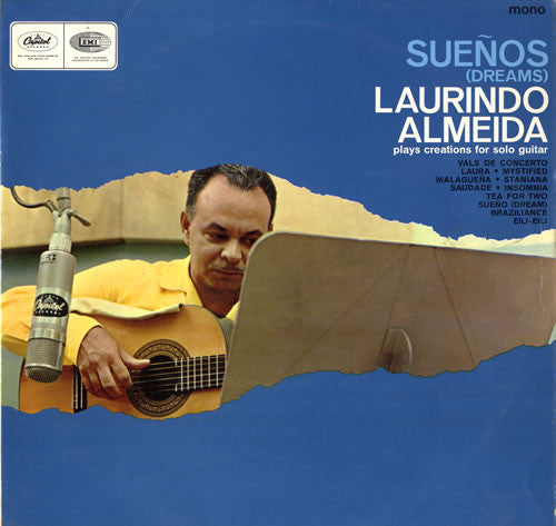 Laurindo Almeida : Sueños (Dreams) (LP, Mono, RE)