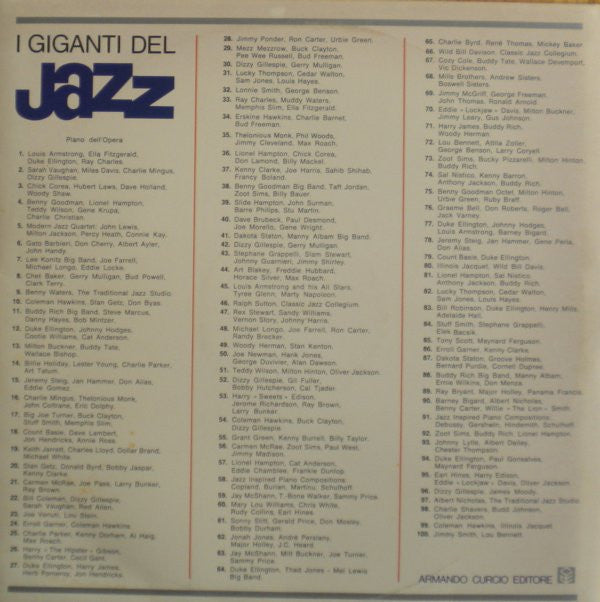 Jeremy Steig / Jan Hammer / Don Alias / Eddie Gomez : I Giganti Del Jazz Vol. 15 (LP, Album, RE)