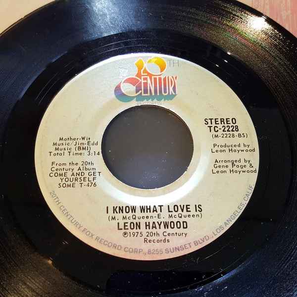 Leon Haywood : I Want' A Do Something Freaky To You (7", Single, Styrene, Ter)