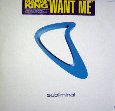 Marva King : Want Me (2x12")