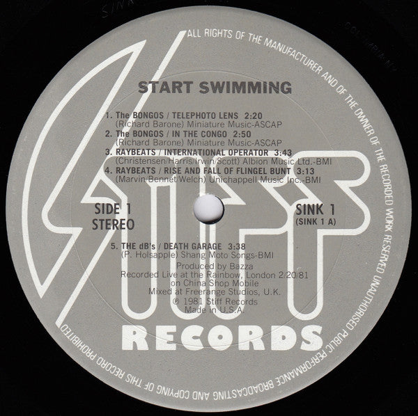 Various : Start Swimming (LP, Album)