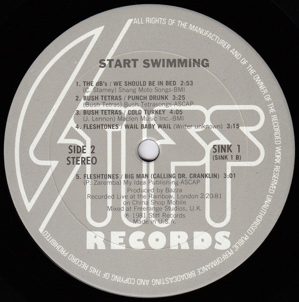 Various : Start Swimming (LP, Album)