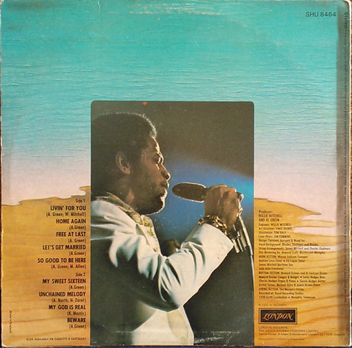 Al Green : Livin' For You (LP, Album)