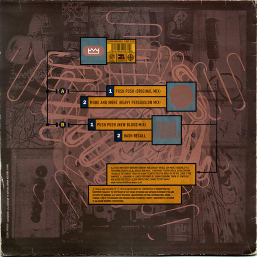 Rockers Hi-Fi : Push Push (12", Single)