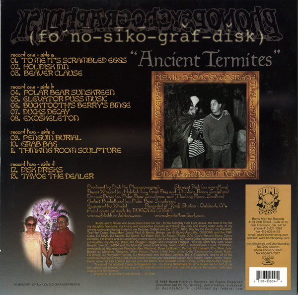 PhonosycographDISK : Ancient Termites (2xLP, Album)