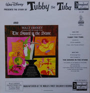 Annette (7), John Thomas Johnson / Jimmie Dodd : Walt Disney Presents The Musical Story Of Tubby The Tuba And All The Songs From Walt Disney's The Sword In The Stone (LP, Comp)