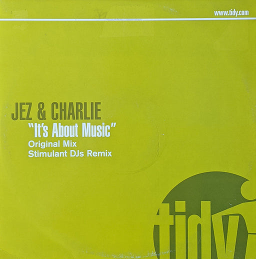 Jez & Charlie : It's About Music (12")