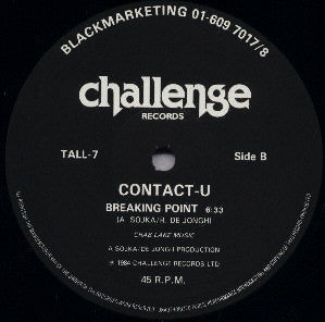 Contact-U : Break It Up (12")