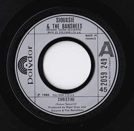 Siouxsie & The Banshees : Christine (7", Single)