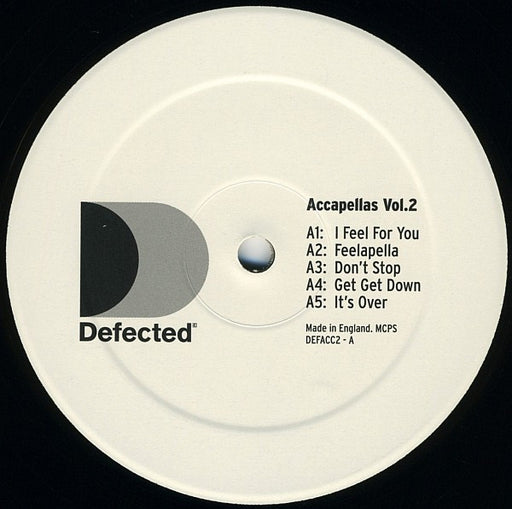 Various : Defected Accapellas Vol.2 (12", Ltd)